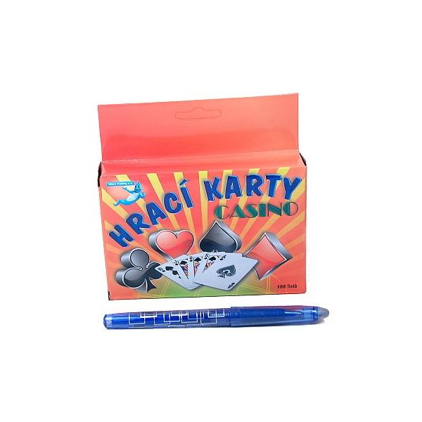hrací karty 108 v pouzdře / canasta /