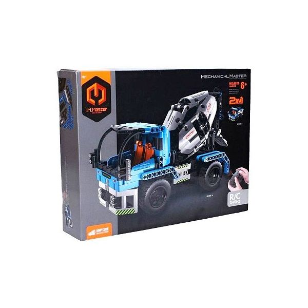 Stavebnice Nákladní auto a domíchávač 2v1 RC 26cm