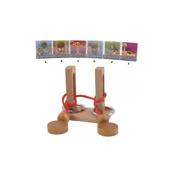 Hlavolamy - dřevěné