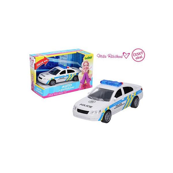 Auto policejní s efekty 15